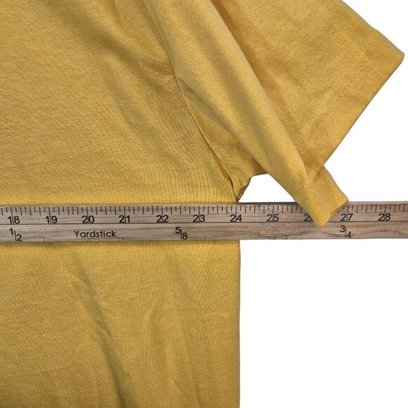 Hustle Gang Men's Size 2XL Good Vibes Short Sleeve Yellow Surf Club (40) - Picture 7 of 8